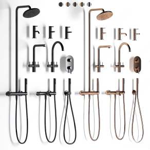 现代花洒3D模型下载